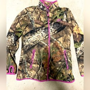 Mossy oak zip up